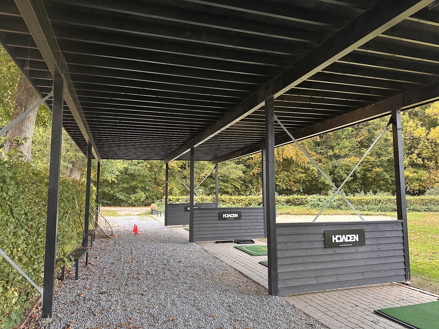 Eksempel på overdækning fra Kokkedal Golfklub